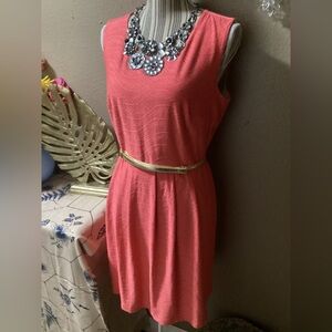 ILE New York Coral Midi Dress